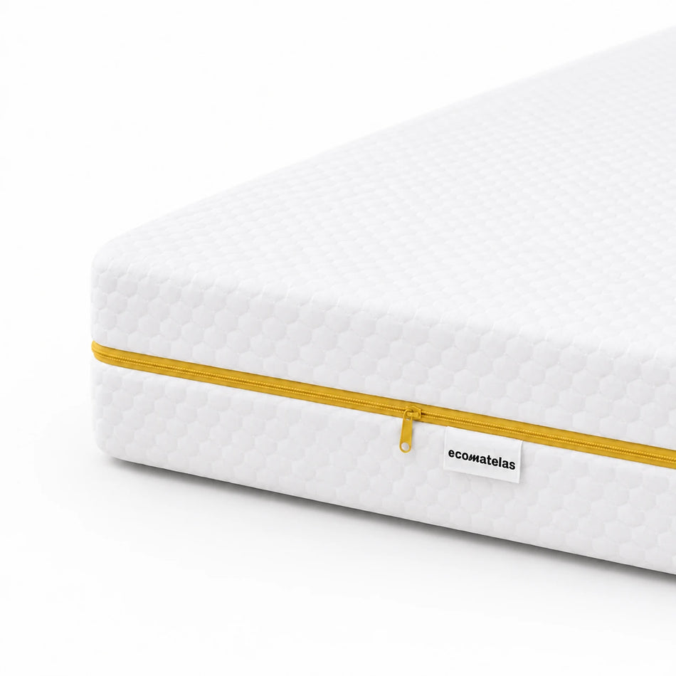 Zoom sur la housse zippée du matelas Universel