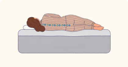matelas equilibre schema