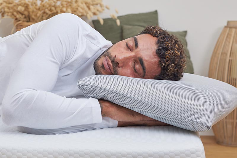 oreiller mémoire de forme hypoallergénique