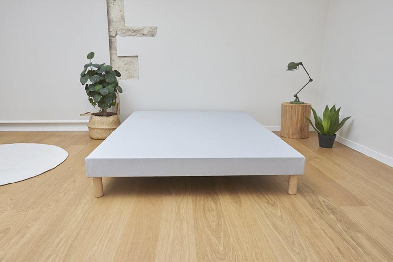 sommier tapissier bois Ecomatelas