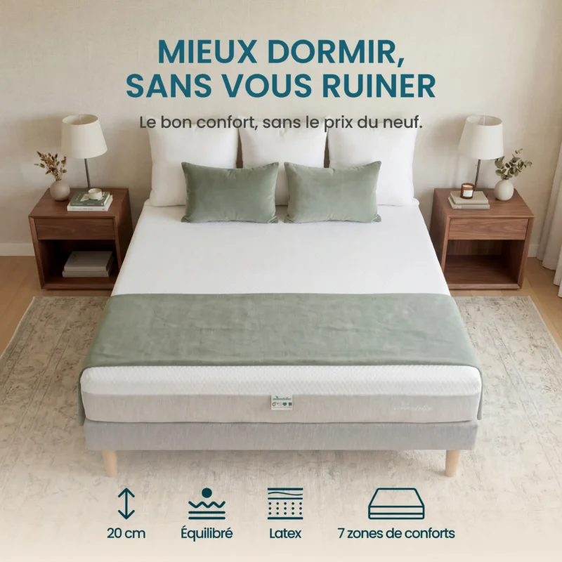 Mieux dormir sans vous ruiner avec le matelas Idéal