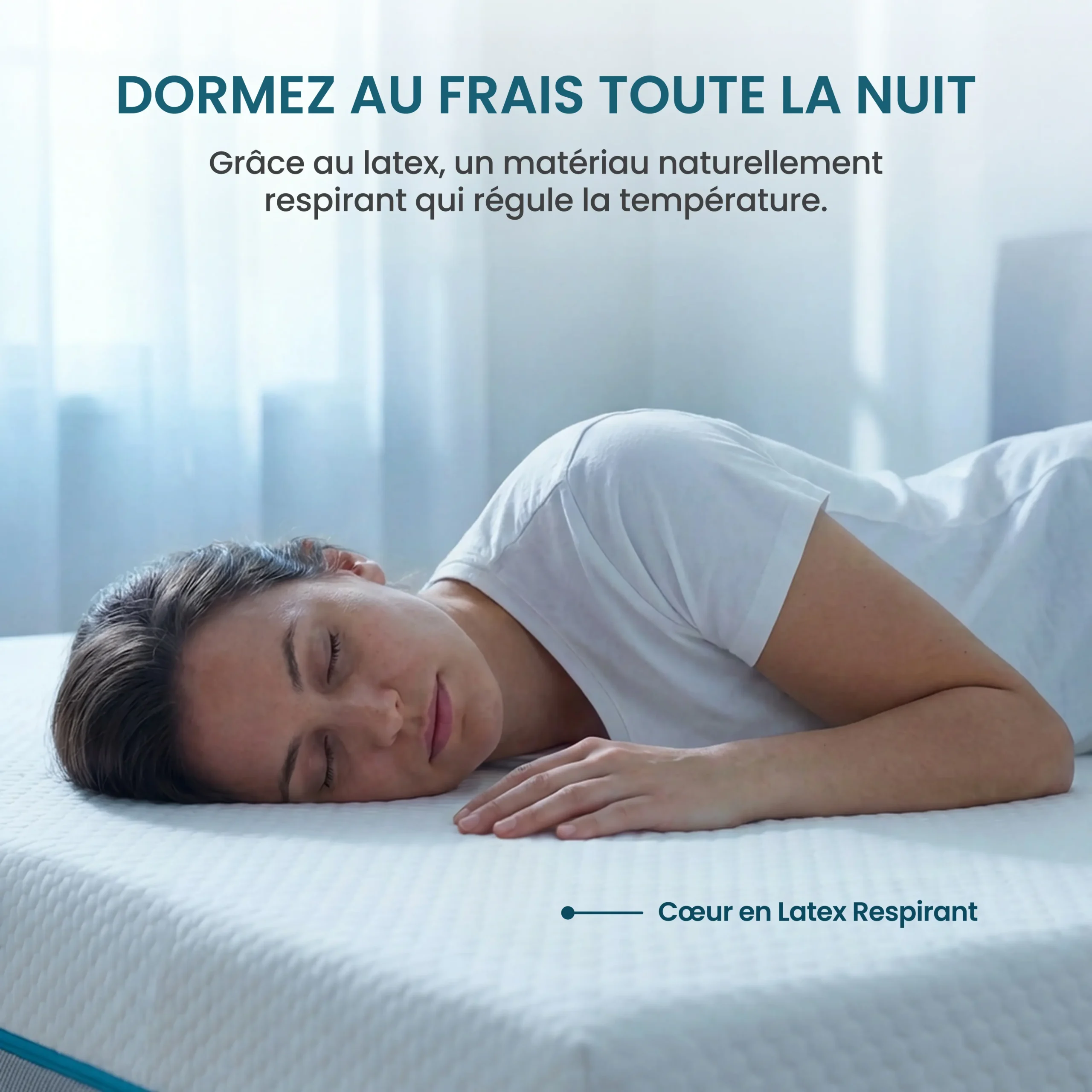 matelas latex 16cm Ecomatelas