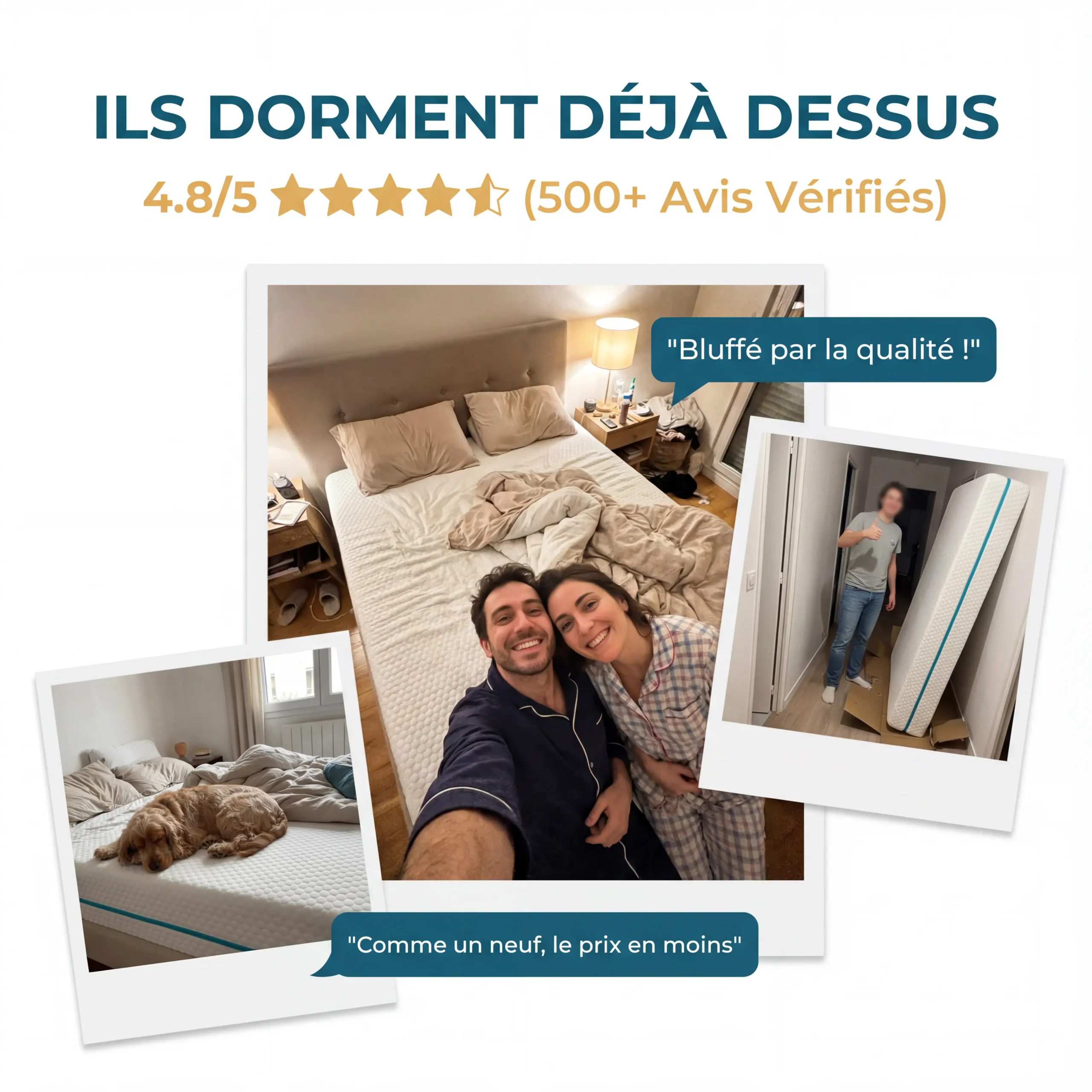 matelas latex 16cm Ecomatelas