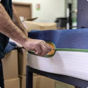 habillage du matelas