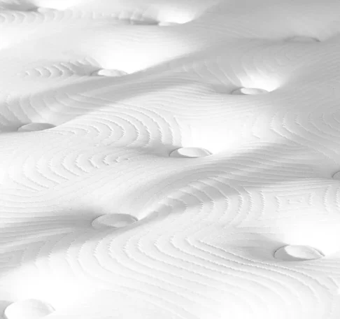zoom matelas ressorts ensaches